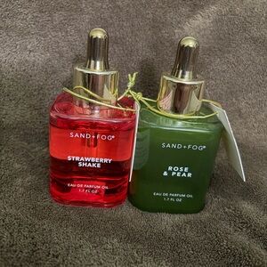 Sand + Fog Set - Strawberry Shake & Rose Pear